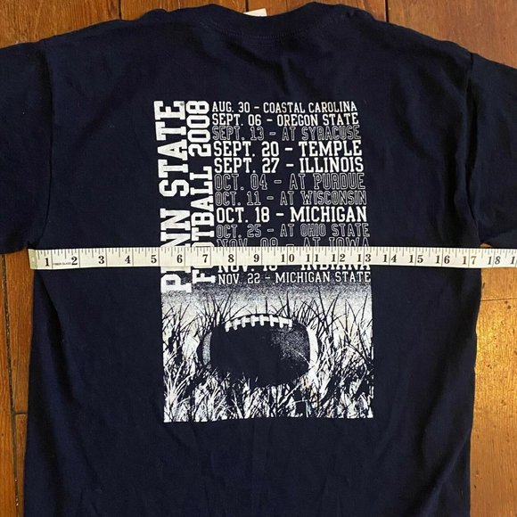 Penn State Mens Blue TGIFS  Graphic T Shirt Small - Picture 8 of 9